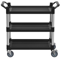 手推车 特厚黑色大号送餐车