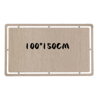 毛毡板宣传公告100*150