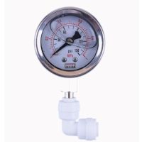 水压表压力表带泄压+四分内丝+四分外丝