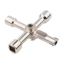 多功能钥匙扳手多功能水表电梯钥匙扳手 ,十合一