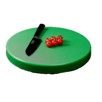 圆形PE分层砧板PE 45*45*8cm 绿色