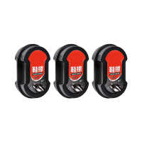 双面速亮鞋擦 通用皮鞋油护理剂快速方便擦鞋海绵套装3支装