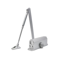 防火门闭门器液压缓冲加厚自动关门神器 定位神器 加厚工程款[小号闭门器]自动款