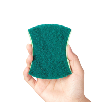 百洁布 洗碗布厨房去油污超洁净内含金刚砂抹布 5片装