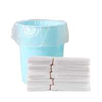 白垃圾袋40*50(1000个/包)平口家用一次性