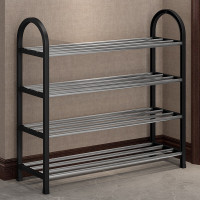 鞋架四层黑色[58CM]