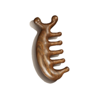 按摩梳 疏通经络 金丝檀按摩梳