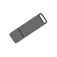 联想 U盘128G USB3.1 高速传输 金属 灰色