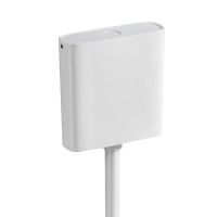 卫浴水箱易清洁挂式水箱 精简按键节能双控水箱