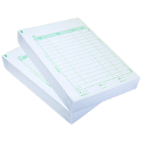 KPJ105 A4竖版激光金额记账凭证纸 297*210mm 用友凭证打印纸 500份/包 2包/箱 共2箱1000份