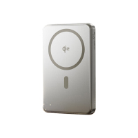 倍思 磁吸迷你 无线快充移动电源 Qi2版 10000mAh 22.5W 月影灰(含:简易数据线Type-C 30CM)