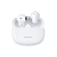 倍思 Bowie系列 E10 TWS真无线蓝牙耳机 皓月白(含:简易数据线USB To Type-C 0.3m 白色)