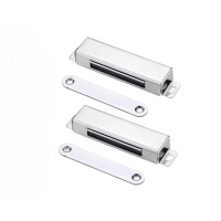 房门强磁吸合器86mm特大号打孔版