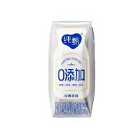 蒙牛 纯甄巴氏杀菌热处理原味风味酸牛乳利乐钻200g×10包(营养升级版)