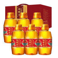 胡姬花国色甜香古法小榨花生油礼盒装(400ml*6)