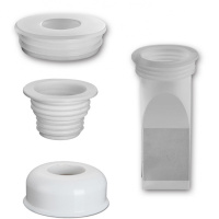 下水管防臭密封圈75密封圈+防臭芯+装饰盖