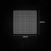 网格片网片超市挂网置物架网架白色铁丝格子网幼儿园墙作品展示架100*100cm