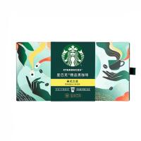 星巴克 冻干速溶黑咖啡粉2g*18颗 0糖美式随星杯2.0 明亮柑橘风味