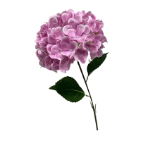 仿真花束浅紫色 紫色3D大号棒棒糖绣球