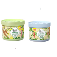 气清新剂固体香薰厕所除味空气芳香剂柠檬香6盒+茉莉香3盒