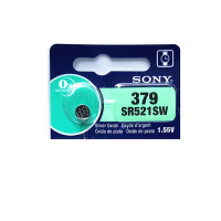 0号纽扣电子原装索尼手表电池SR521SW/AG0/LR69/379 单粒装