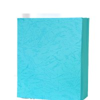 A4封面纸 双面凹凸皮纹纸 压纹纸 云彩纸 浅蓝色230g100张