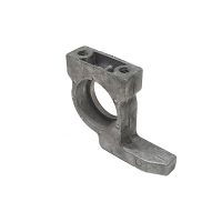 无轨道电动伸缩门底板轴心轴承固定座 左侧无轨铝轴承座一个 单轴承座