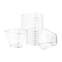 一次性塑料杯三角杯(100只)115ML