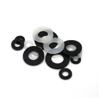 硅胶垫片白色 硅胶4分(10个)