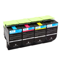 利盟(Lexmark) 70C80C0青色粉盒 青色 1000页 (适用CS/310/410/510dn机型) 支持企业定制