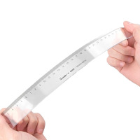 30cm办公通用直尺 测量绘图尺子 办公用品 CB5664