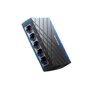 山泽(SAMZHE)5口千兆交换机 网线分线器一分二/四 4口监控网络交换器网线端口扩展器 企业家用宿舍分流器集线器