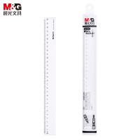 晨光(M&G)文具透明尺子学生直尺30cm文具考试学习用 刻度清晰韧性耐磨ARL96005中考高考