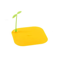 觅时光地漏盖大号2片装黄豆芽软胶硅胶地漏盖卫生间下水堵口密封[2片装]