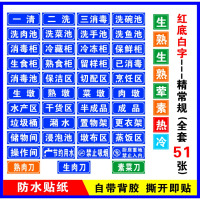 厨房4D标识牌(20*7.5)40张单位:包