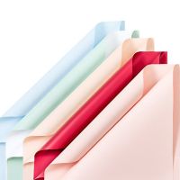 双色包花纸鲜花包装纸双色包花纸-水蓝+莹白-20张/包