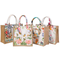 帆布包diy材料包手工制作手提袋蝶古巴特包混发+横款*多种