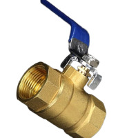 黄铜球阀 抗冻抗裂自来水开关阀门双内丝加厚大流量暖气阀门 DN20(6分)加厚