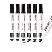 得力sk108白板笔2.0mm黑单位:盒