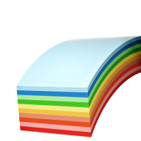 得力ZC002复印纸A4-70g500张/包粉色单位:包