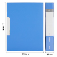 得力5004es资料册A440页 蓝色单位:个