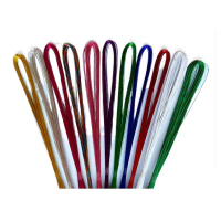 手工铁丝22号24号手工制作DIY金葱软铁丝 22号银色20根 常用型号