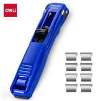 得力8591推夹器套装1个推夹器8个替换钉单位:卡