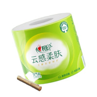 心相印卷纸卫生纸家用厕纸 云感系列150克四层立体压花卷筒纸 4层 150g/卷*10卷