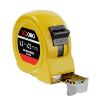 钢卷尺 正宗精密米尺盒尺子不锈钢工地工程专用防割手圈尺高精度10*25MM STJC1025