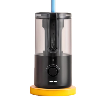 得力 全自动削笔机 黑色 可充电锂电池5档粗细可调8mm