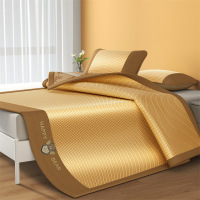 A类夏季凉席藤席三件套 凉席+枕套150*200cm 三件套
