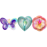 驱鸟挂件3个一组混搭款