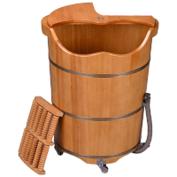 足浴桶40厘米高 带盖+万向轮