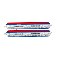 密封防水室外高韧性粘接玻璃胶门窗幕墙密封胶 白色590ml